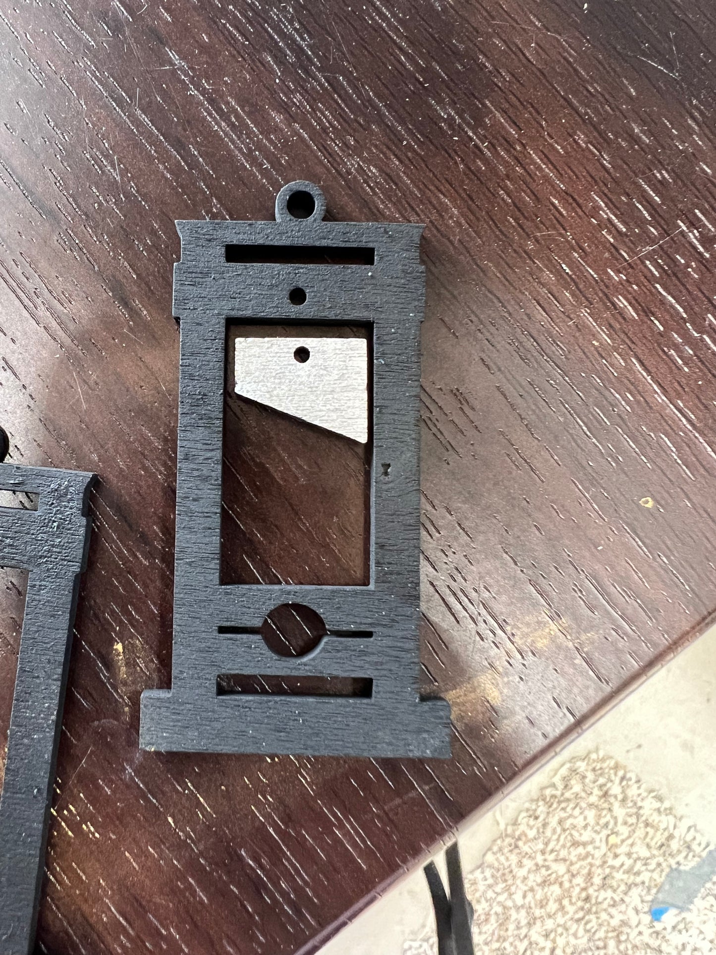 Guillotine keychain