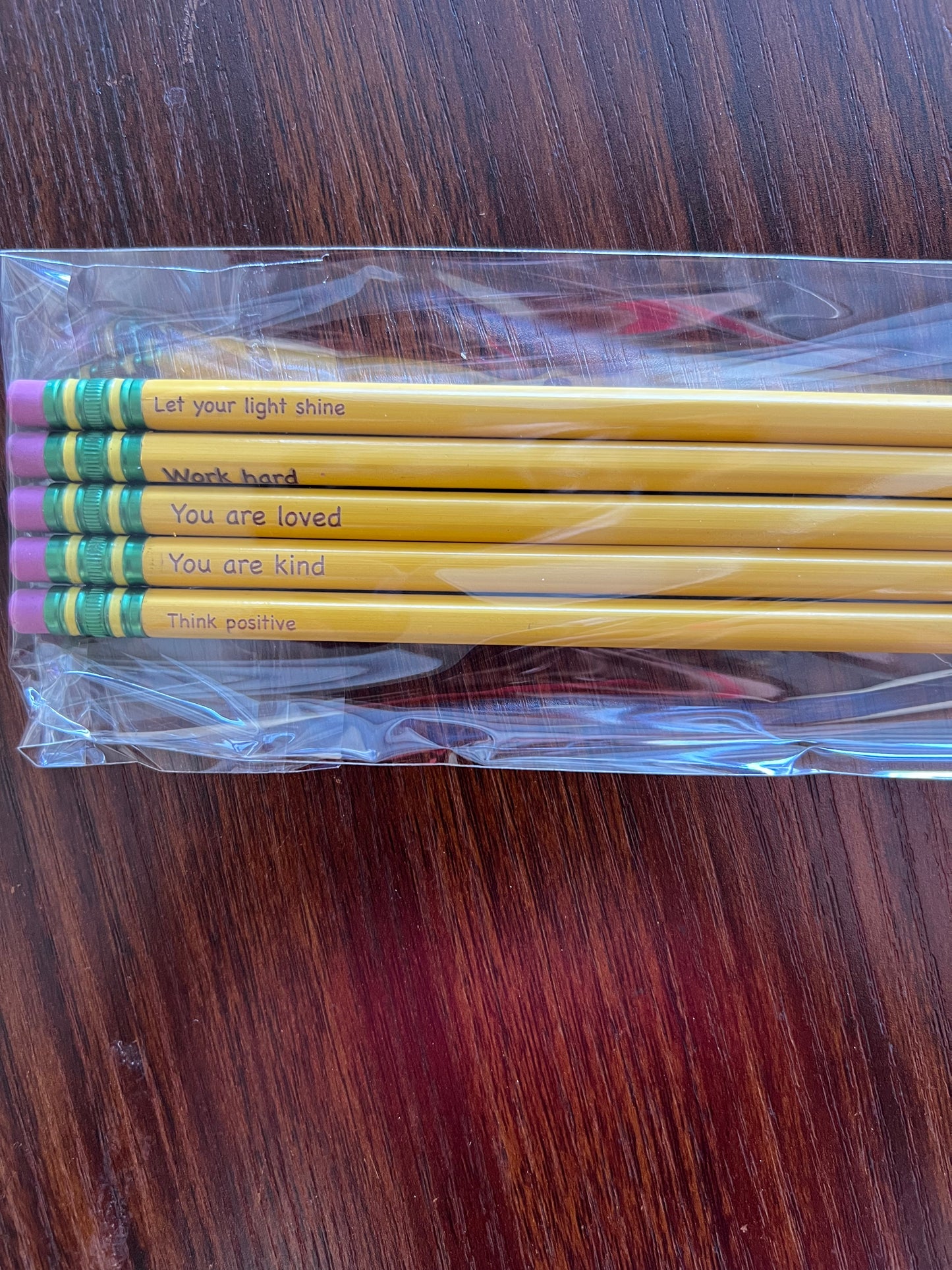 Affirmation pencils