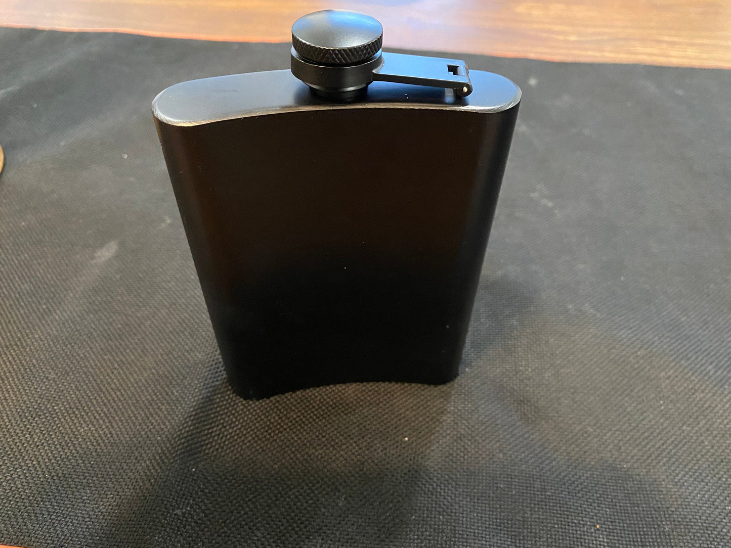 1776 Flask/ Personalized Flask/ Novelty Flask/ Alcohol Flask/ Custom Flask/ Black Hip Flask/ Laser Engraved Flask/8 oz Flask