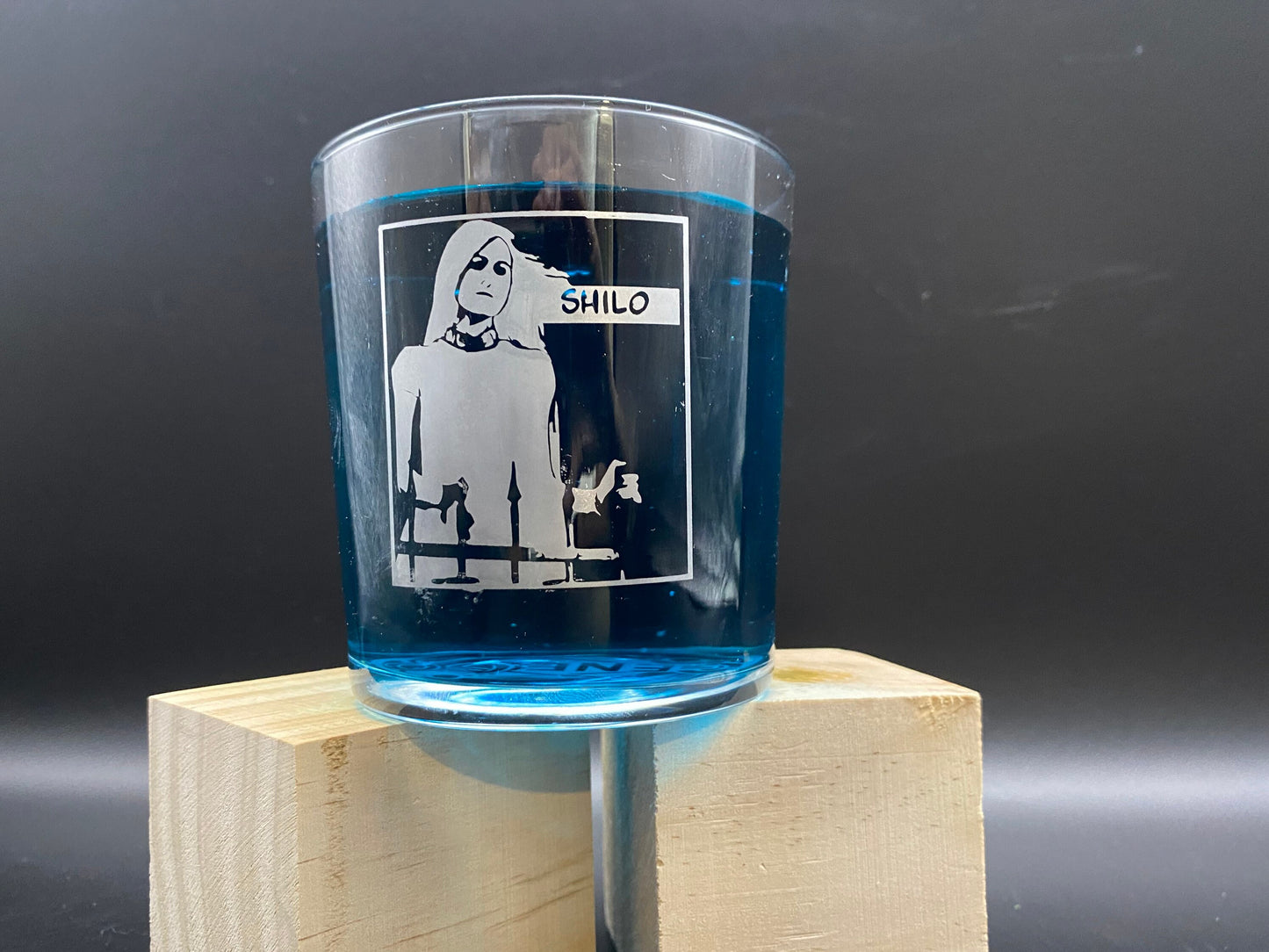 Pop Culture Glass/ Repo Shilo Glass/ Repo the Genetic Opera/ Shilo drinking Glass/ Repo Custom Glass/ Comic Fanart/ Repo Fanart/ Repo!